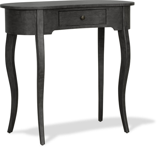 Finch - Thaddeus Console Oval Table - Dark Gray