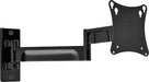 Peerless-AV - Paramount Retractable Tilt Articulating Display Wall Mount For Most 10" - 29" Flat Panel Displays - Black