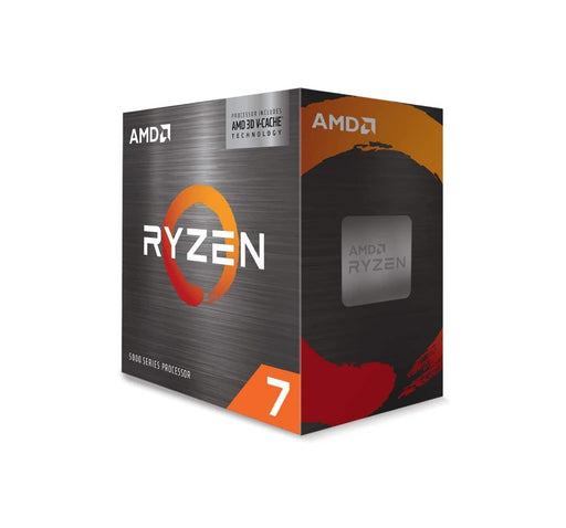 AMD - Ryzen 7 5800X3D 8-Core - 16-Threads 3.4 GHz (4.5 GHz Max Boost Clock) Socket AM4 Desktop Processor - Black