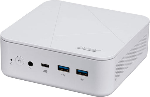 Acer - Revo Box Mini PC Desktop - Intel Processor N150 2025 - 8GB DDR4 Memory - 512GB Storage - White