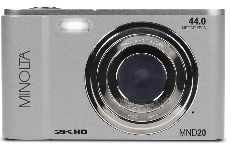 Minolta - MND20 44.0 Megapixel Digital Camera - Silver