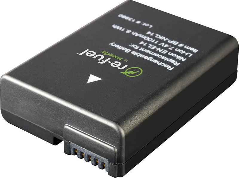 Digipower - Digital camera replacement battery for Nikon EN-EL14 battery pack