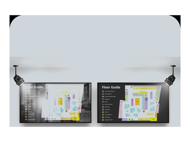 Samsung QM43C QMC Series - 43" Class (42.5" viewable) LED-backlit LCD display - 4K - for digital signage