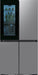 Samsung - Bespoke 29 Cu. Ft. 4-Door Flex French Door Refrigerator with Beverage Zone and Auto Open Door - White Glass