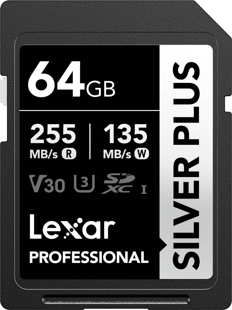 Lexar - Professional SILVER PLUS SDXC V30 64 GB