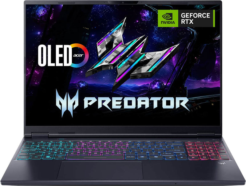 Acer - Predator Neo Gaming Laptop - 16" OLED - Intel Core Ultra 9 290HX Plus 2026 - RTX 5070 Ti - 16GB Memory - 1TB Storage - Obsidian Black