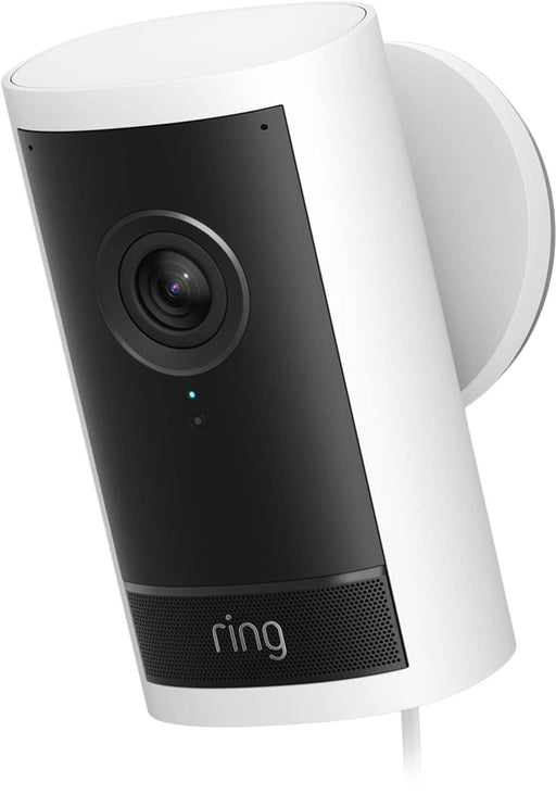 Ring - Outdoor Cam Pro Retinal 4K for the ultimate wide-angle video 10x Zoom Low-Light Sight full-color night vision - White