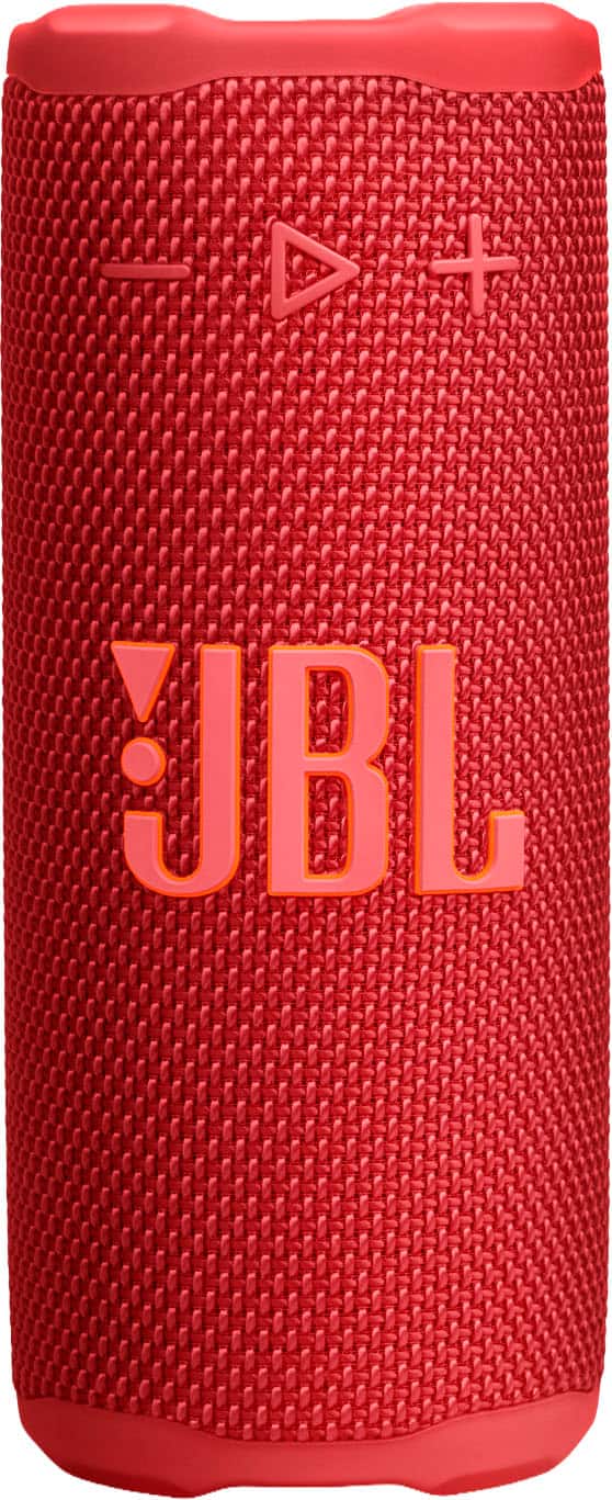 JBL - Grip Portable Wireless Speaker with Built-In Light - 2025 - Red