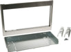 27" Built-In Trim Kit for Select GE Microwaves - Stainless Steel