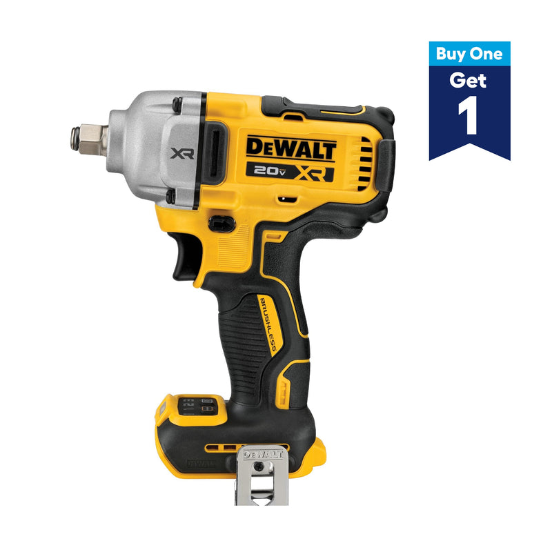 DEWALT XR 20-volt Max Variable Speed Brushless 1/2-in Drive Cordless Impact Wrench (Battery Not Included and Charger Not Included)