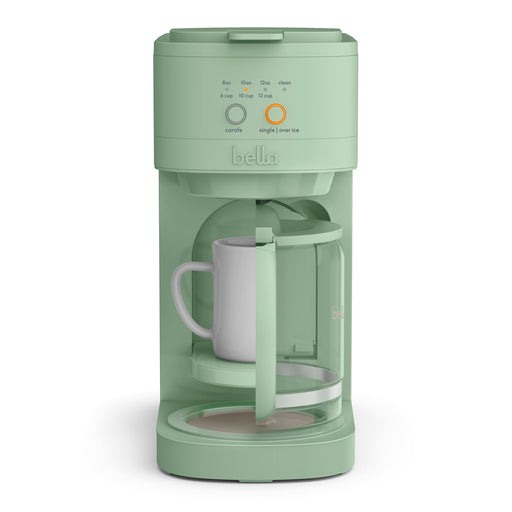 Bella - Fits-anywhere Kitchenware VersaBrew 2-in-1 Coffee System - Seaglass