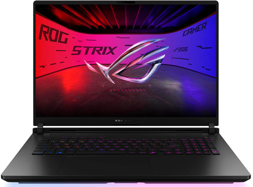ASUS - ROG Strix SCAR 18 18" 2.5K 240Hz Gaming Laptop - Intel Core Ultra 9 HX - 32GB RAM - NVIDIA GeForce RTX 5090 - 2TB SSD - Off-Black