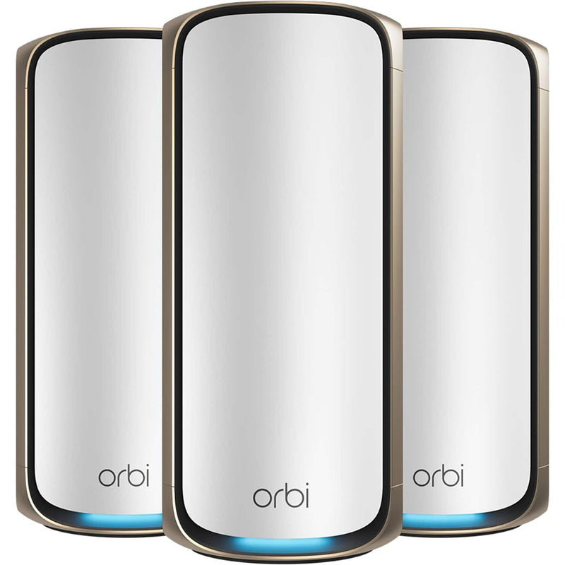 NETGEAR Orbi 970 Series RBE973S - Wi-Fi system - Wi-Fi 7 - desktop