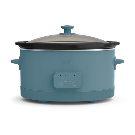 Bella - 6-qt. Programmable Slow Cooker - Surf
