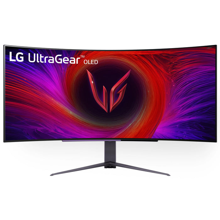 LG UltraGear 45" OLED Curved WQHD 240Hz 0.03ms FreeSync and NVIDIA G-SYNC Compatible Gaming Monitor with HDR400 - Black