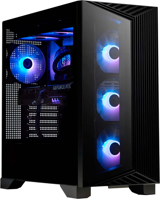 MSI - Aegis ZS2 Gaming Desktop - AMD Ryzen R9-9900X - 32GB Memory - NVIDIA GeForce RTX 5070 - 2TB SSD - Black