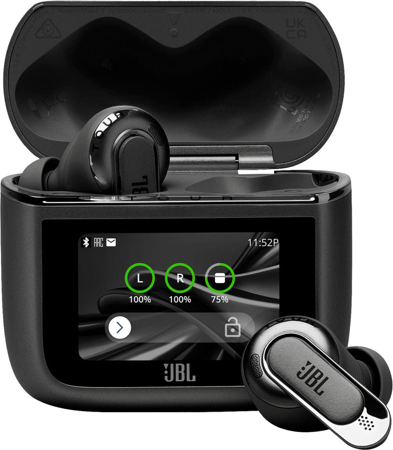JBL - Tour Pro 3 True Wireless Noise Cancelling Earbuds - 2024 - Black