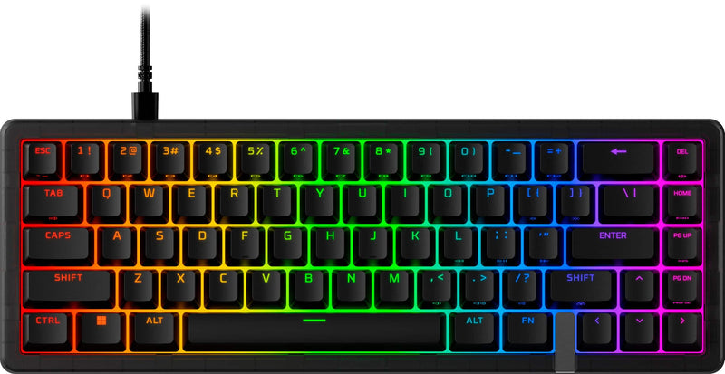 HyperX - Origins 2 Pro 65 Wired Magnetic Linear Switch Gaming Keyboard with RGB Back Lighting - Black