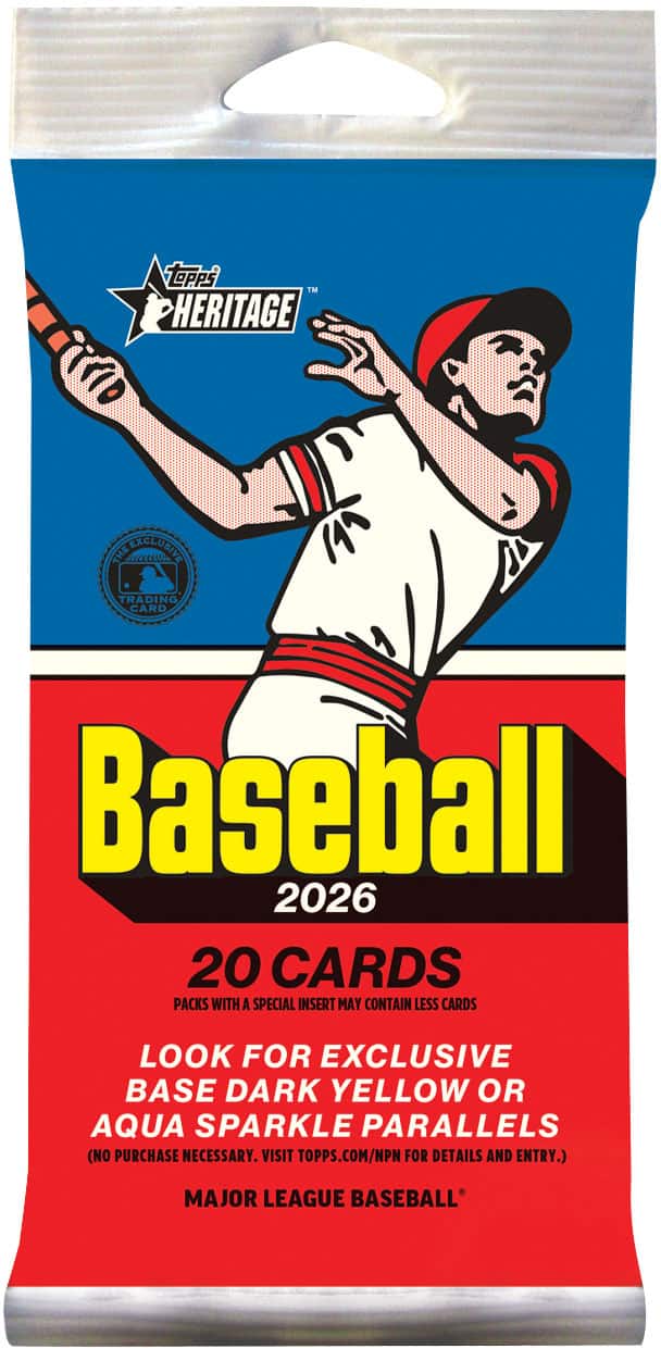 2026 Topps Heritage Baseball Fat Pack
