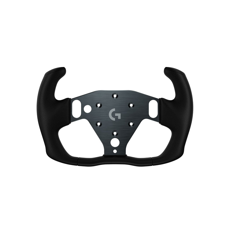 RS Track Wheel - Universal Sim Racing Steering Wheel Compatible with Logitech G RS Wheel Hub - Black