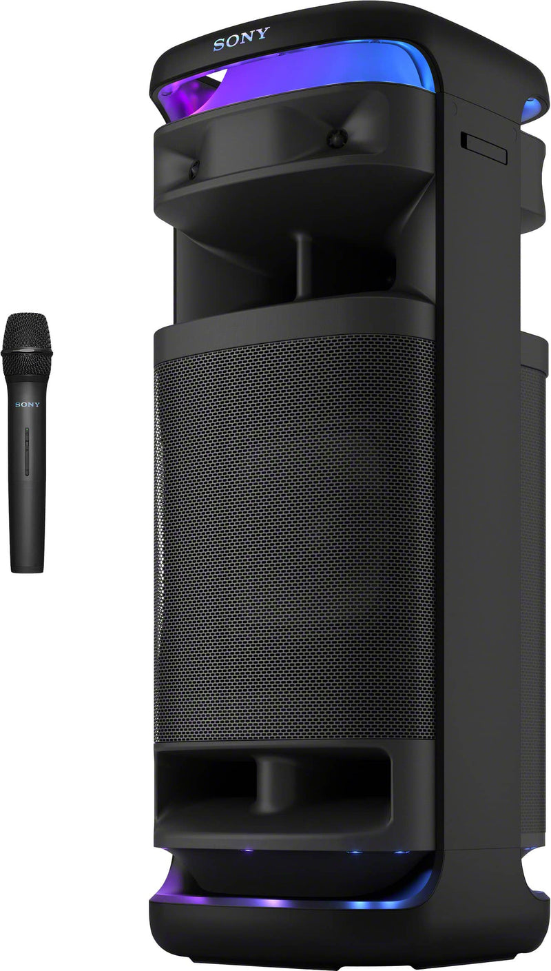 Sony - ULT TOWER 10 Party Speaker with Wireless Microphone - Black