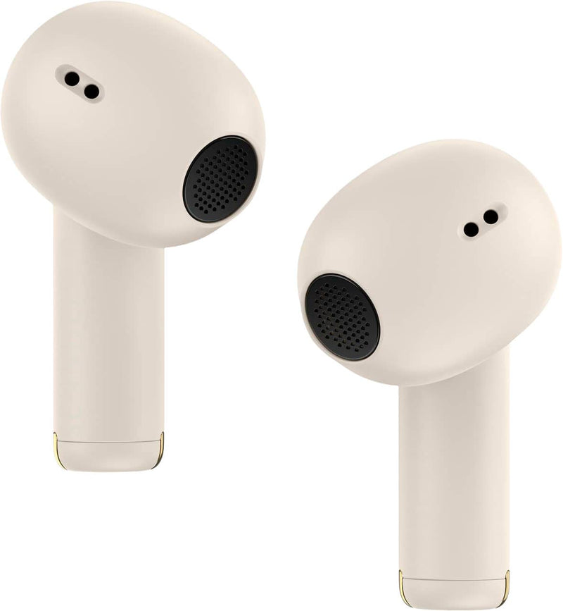 Sennheiser - ACCENTUM Open Wireless Earbuds - In Ear Buds with Open Design Dynamic Sound and Bluetooth 5.3 - Cream