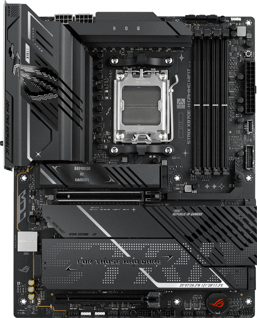 ASUS - ROG STRIX X870E-H (Socket AM5) AMD X870 ATX DDR5 Wi-Fi 7 BE Motherboard - Black