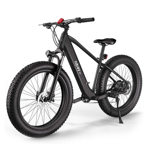 HiBoy - P6 Electric Bike w/ 62 mi Max Operating Range  28 mph Max Speed - Black