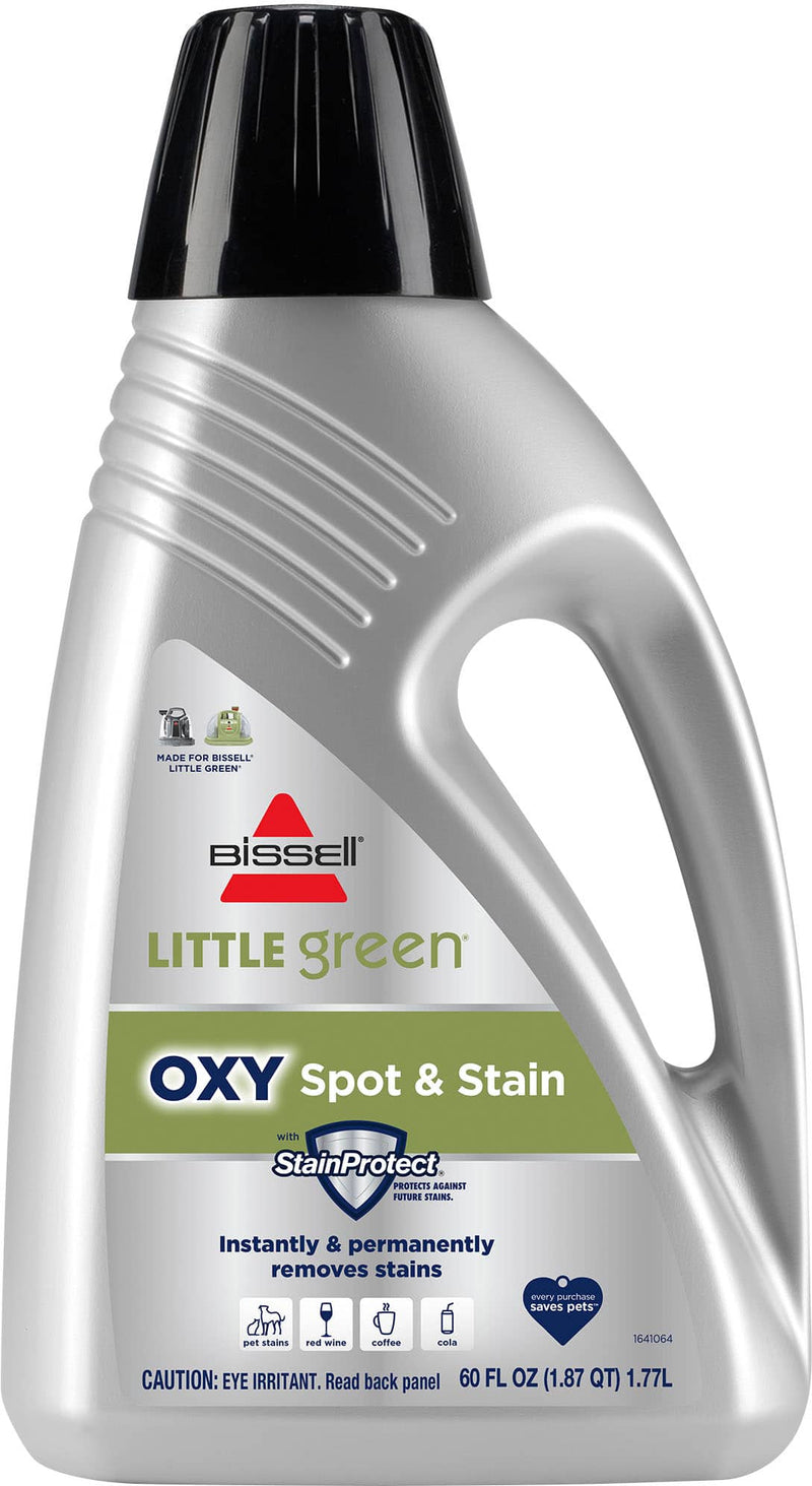 BISSELL - Little Green OXY Spot  Stain Formula for Portable Carpet Cleaners (60 oz.) - Silver