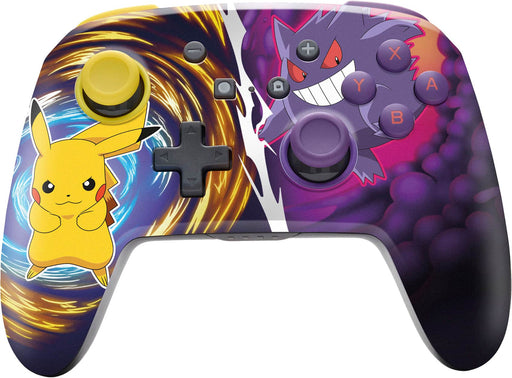 PowerA Enhanced Wireless Controller for Nintendo Switch - Pikachu vs. Gengar - Pikachu vs. Gengar