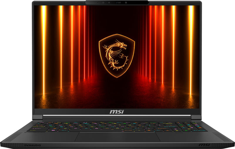 MSI - Stealth 16 AI 16" 240Hz QHD+ OLED Gaming Laptop - Intel U9-285H - NVIDIA GeForce RTX 5070 - 32GB Memory - 1TB SSD - Core Black