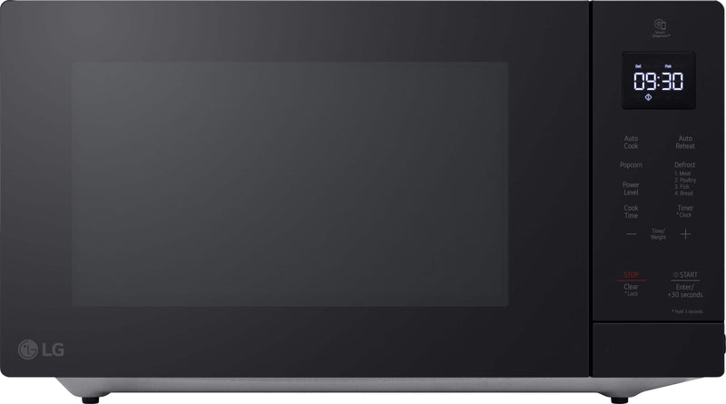 LG - 1.1 Cu. Ft. Countertop Microwave with Easy Clean and Auto Cook - Black