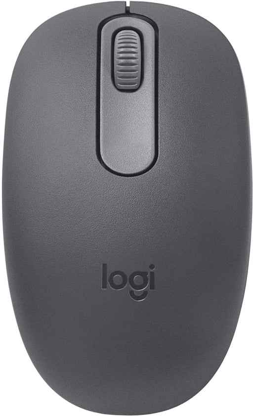 Logitech - M196 Lightweight Bluetooth Wireless Optical Mouse Compact 3-Button Ambidextrous Mouse with Smooth Tracking - Wireless - Graphite