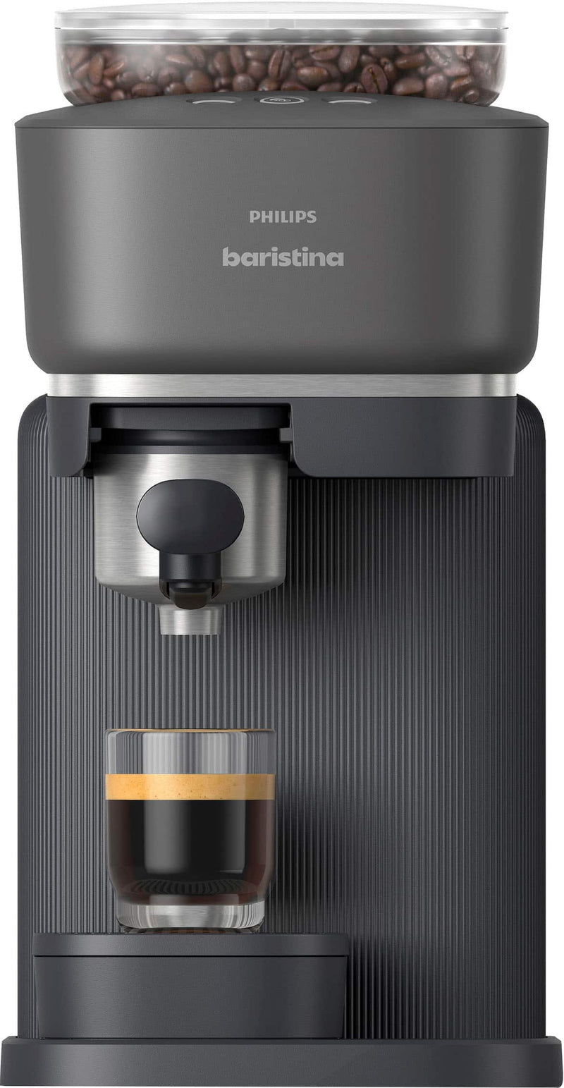 Philips - Baristina Automatic Espresso Machine - Black