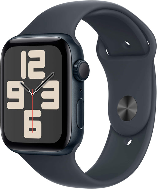 Apple Watch SE 2nd Generation (GPS) 44mm Aluminum Case with Midnight Sport Band - S/M - Midnight