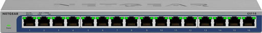 NETGEAR - 16-port Gigabit Unmanaged Ethernet Switch - Gray