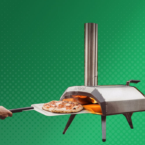 Pizza oven background