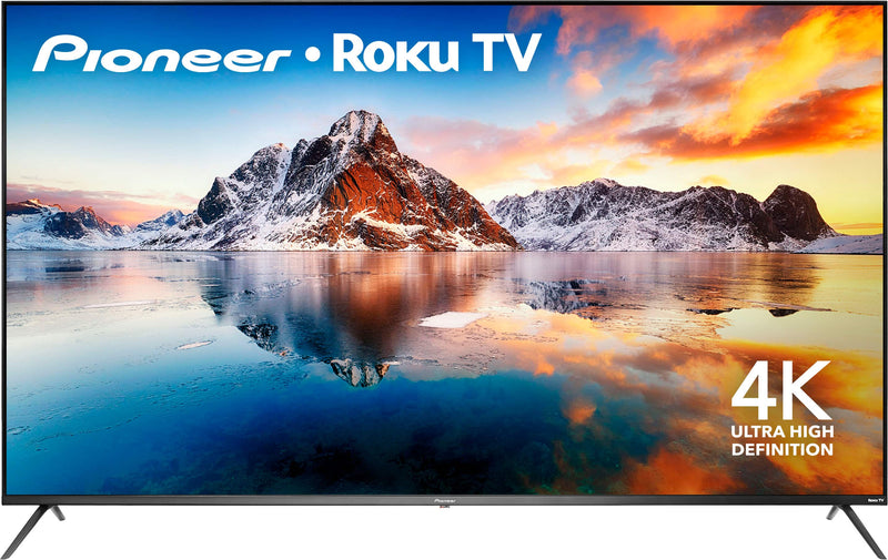 Pioneer - 75" Class LED 4K UHD Smart Roku TV