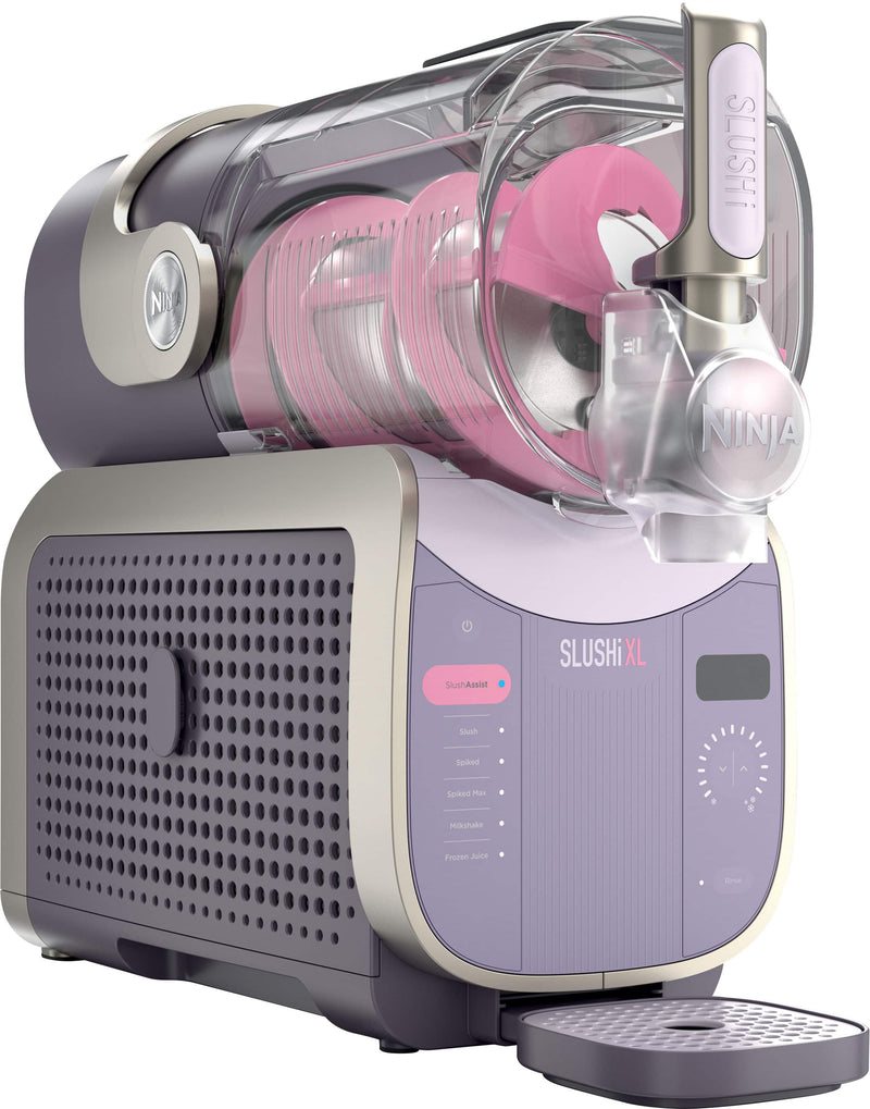 Ninja - SLUSHi XL Smart Frozen Drink Maker 128 oz 10+ Servings - Pink Violet