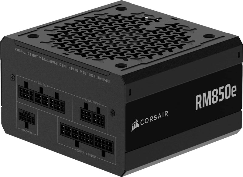 CORSAIR - RMe Series RM850e 80 PLUS Gold Fully Modular Low-Noise ATX 3.1 and PCIE 5.1 Power Supply - Black