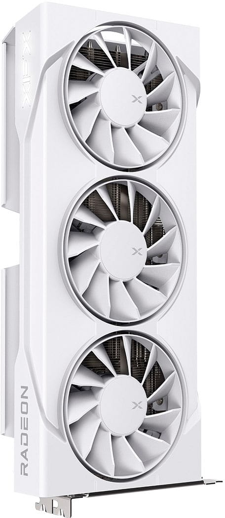 XFX - Swift AMD Radeon RX 9060XT 16GB GDDR6 PCI Express 5.0 Gaming Graphics Card - White