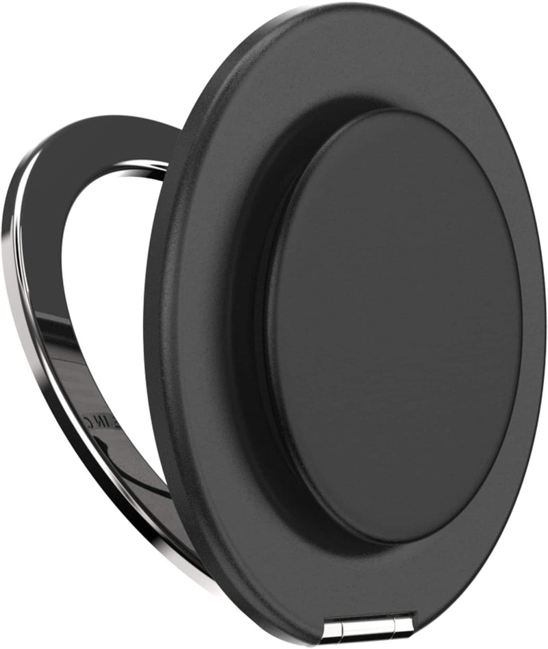 PopSockets - MagSafe Kick-Out Universal Magnetic Grip  Stand with Adapter Ring for Cell Phones - Black