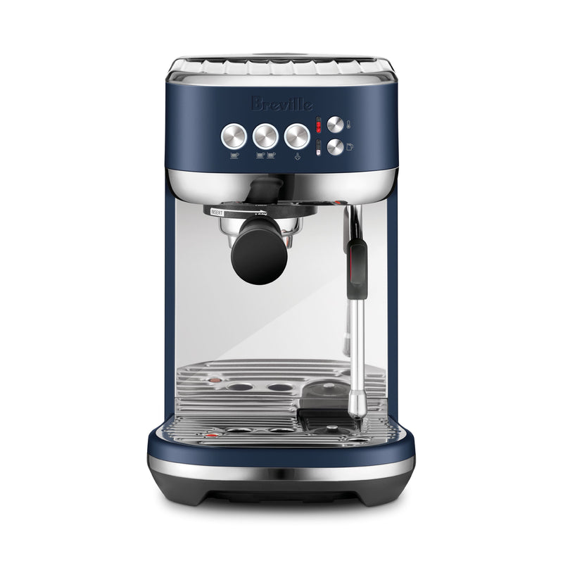 Breville - the Bambino Plus Espresso Machine with 15 bars of pressure and Milk Frother - Damson Blue