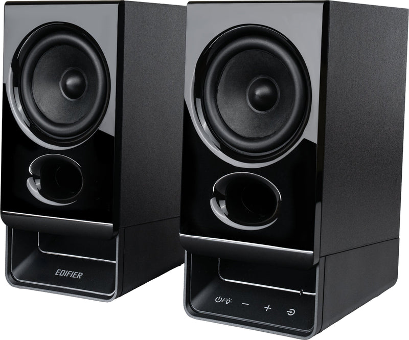 Edifier - R20BT Bluetooth 6.0 Bookshelf Speakers (Pair) - Black