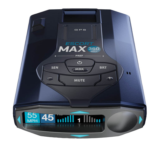 Escort - MAX 360 MKII Radar and Laser Detector works with Apple CarPlay/Android Auto - Black