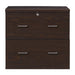 OSP Home Furnishings - Alpine 2-Drawer Lateral File with Lockdowel Fastening System - Espresso