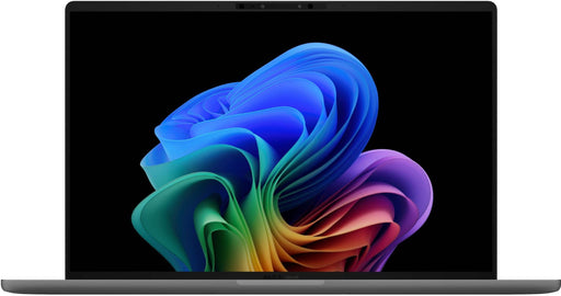 ASUS - Zenbook A14 14" FHD+ OLED Laptop - Copilot+ PC - Snapdragon X with 32GB RAM - 1TB SSD - Iceland Gray