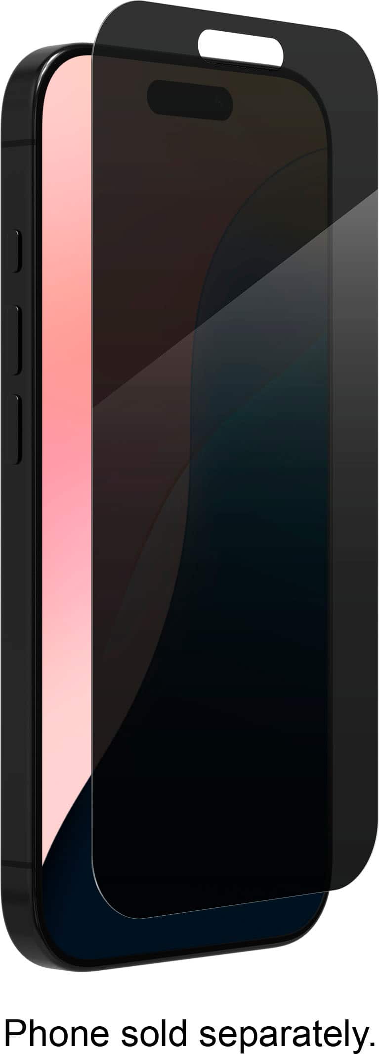 ZAGG - Glass Elite Privacy Screen Protector for Apple iPhone 16 Pro - Clear