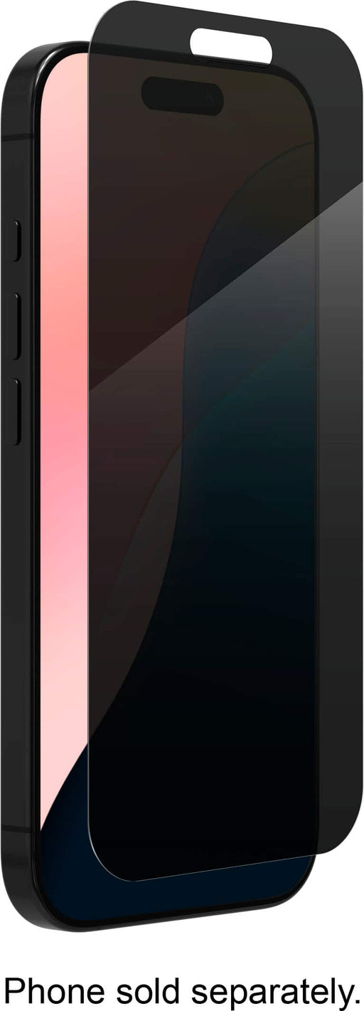 ZAGG - Glass Elite Privacy Screen Protector for Apple iPhone 16 Pro - Clear
