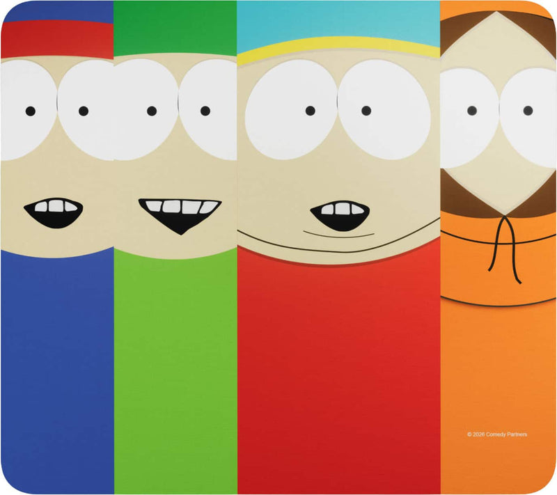 SteelSeries - QcK Cloth Gaming Mouse Pad (Large) - South Park 4 Boys Edition - Multi
